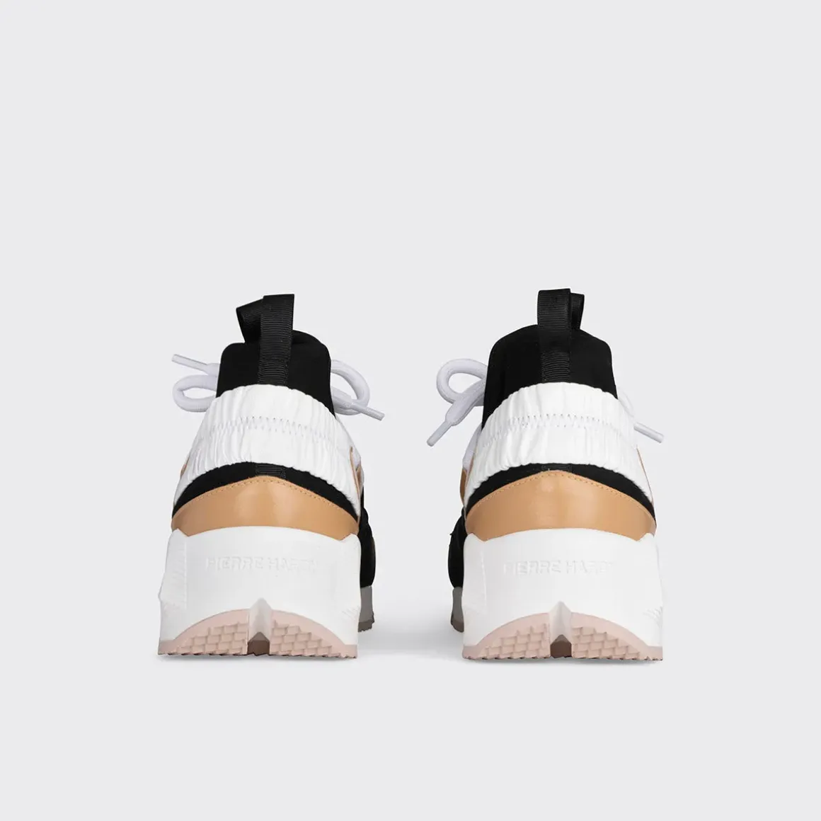 PIERRE HARDY TREK COMET SNEAKERS Black,beige,white Store