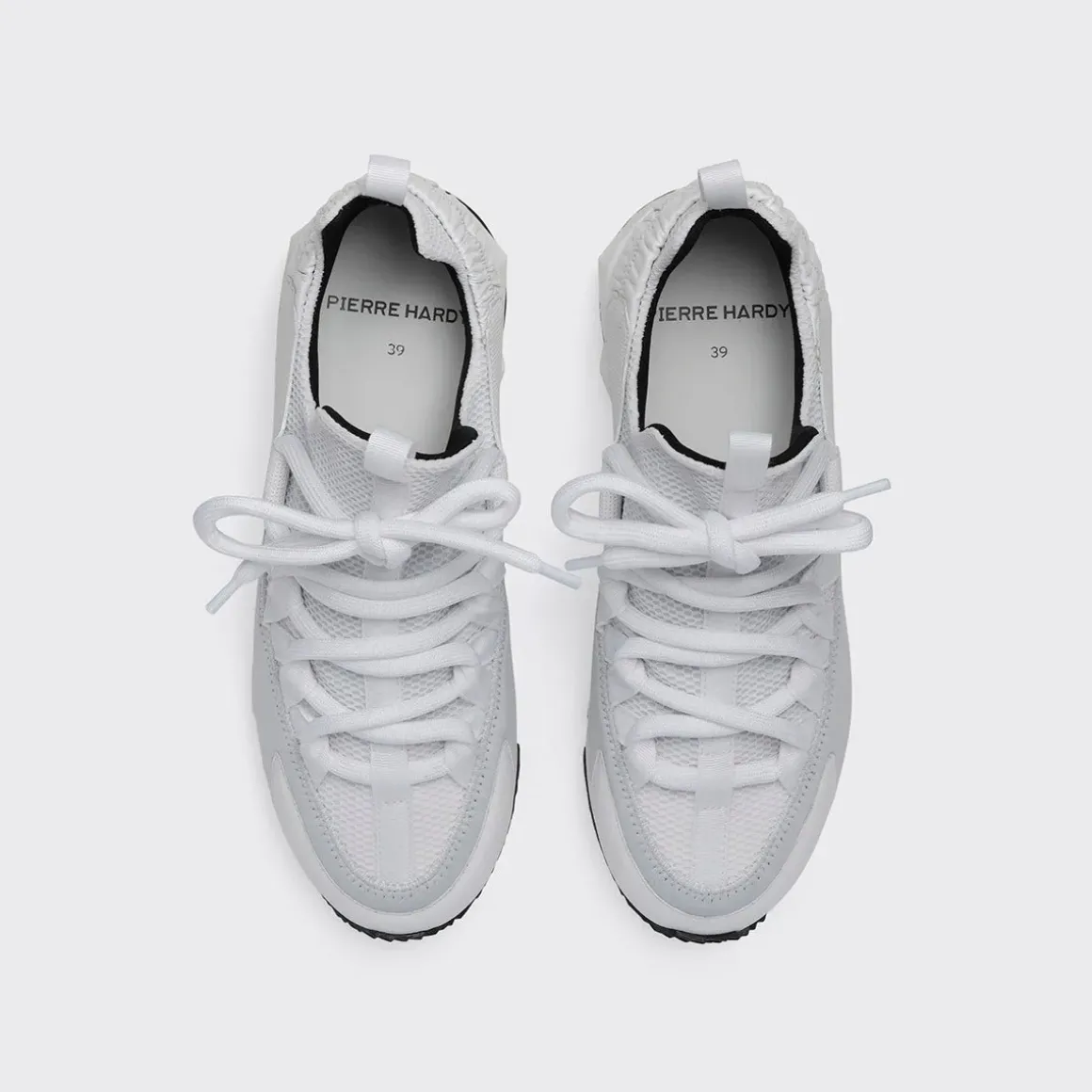 PIERRE HARDY TREK COMET SNEAKERS White Hot