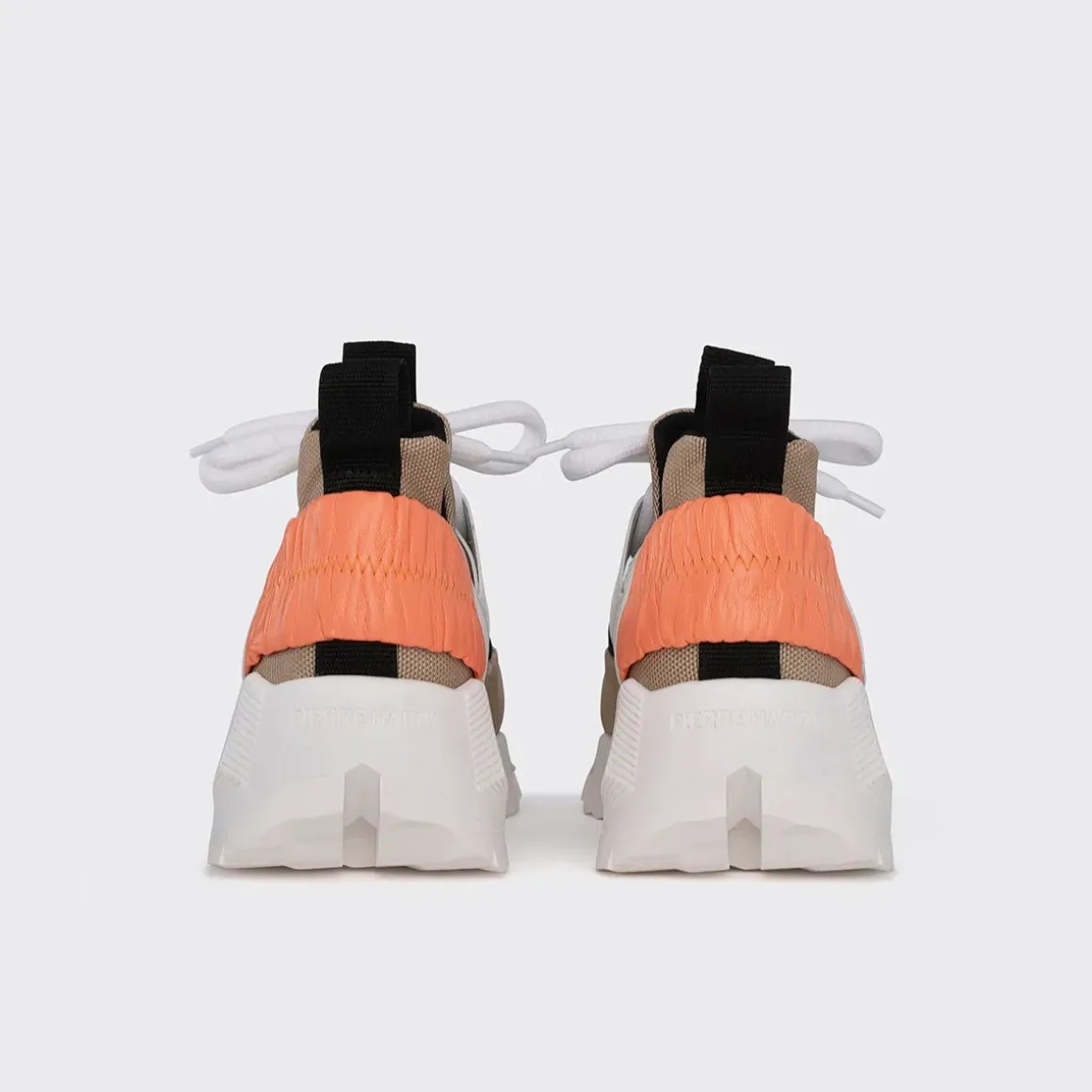 PIERRE HARDY TREK COMET XL Beige,white,orange Best