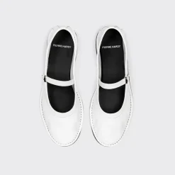 PIERRE HARDY TRISH BALLERINA White Flash Sale
