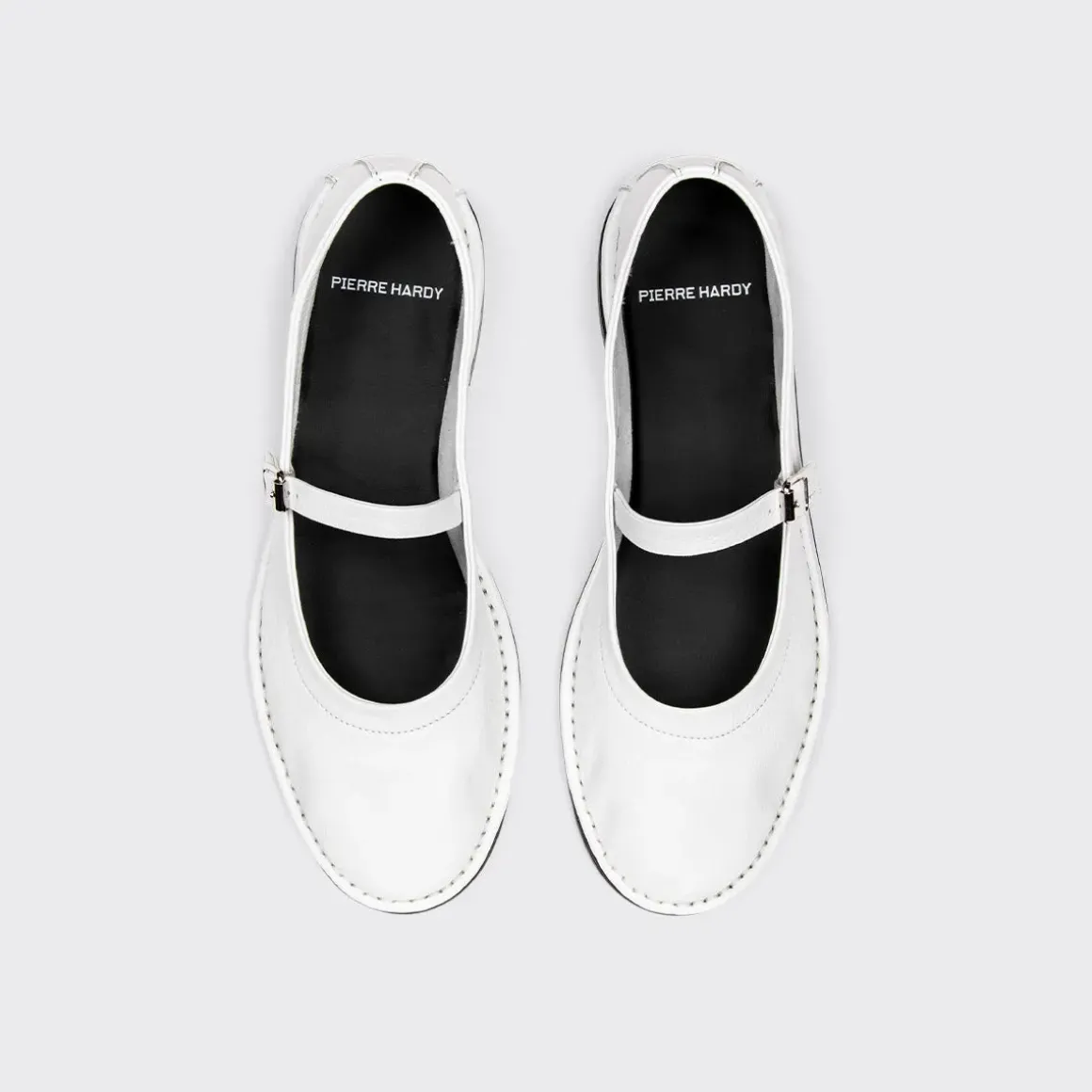 PIERRE HARDY TRISH BALLERINA White Flash Sale