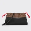 PIERRE HARDY TWIN CLUTCH Tobacco,black Best Sale