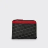 PIERRE HARDY VALOIS COIN PURSE Black,red Flash Sale