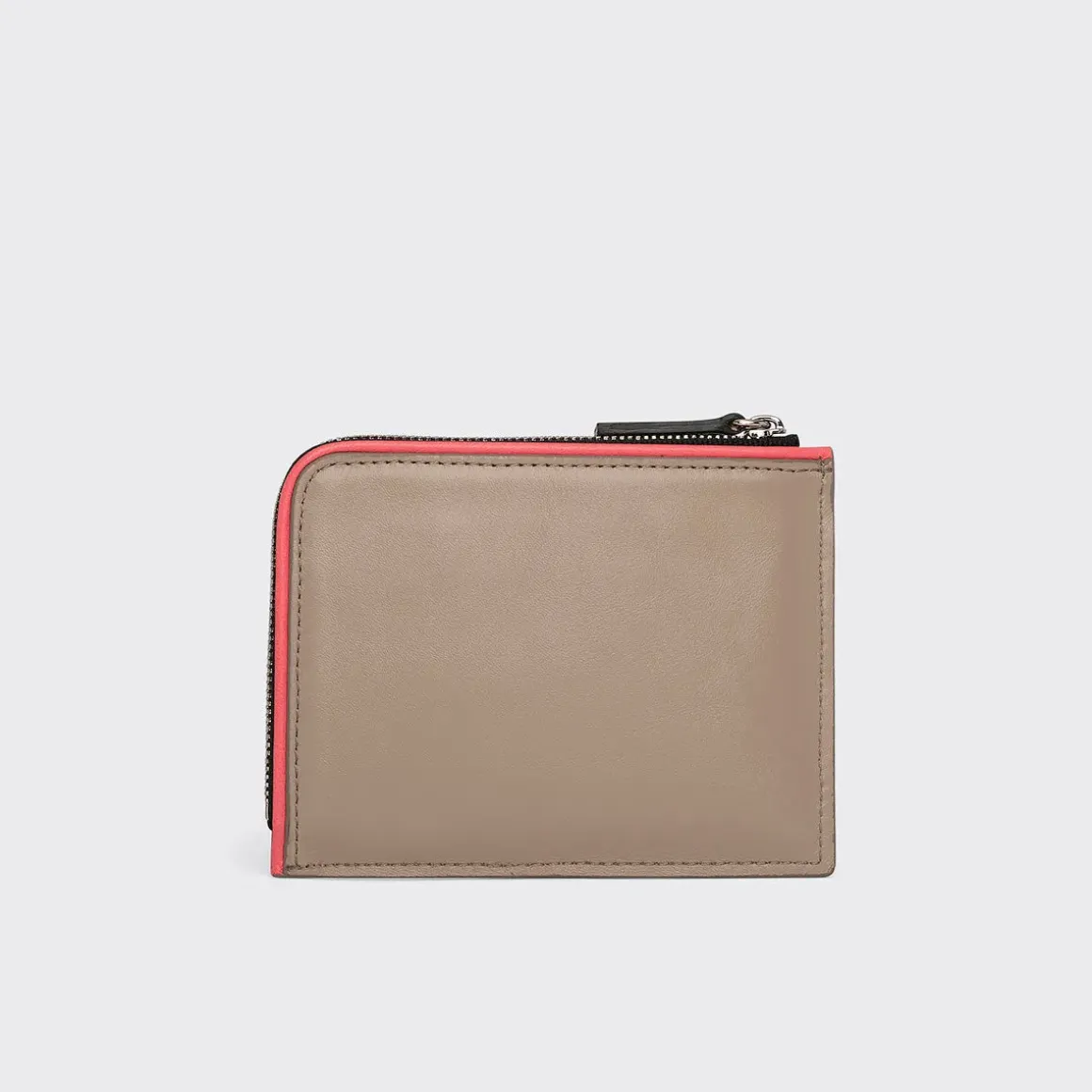 PIERRE HARDY VALOIS COIN PURSE Taupe,bluesky,pink Cheap