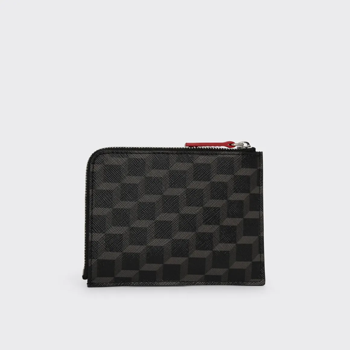 PIERRE HARDY VALOIS COIN PURSE Black,red Flash Sale